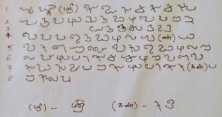 File:Epigraphist sundaram's drawing of the inscription in the old Tamil vattezhuthu(1)(1).jpg
