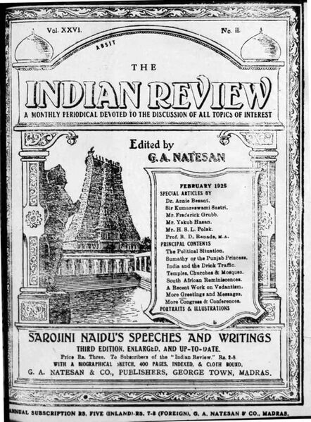File:Indian Review Magazine by G.A.Natesan.jpg