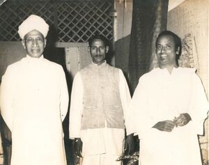 K. Sreevivasulu with Dr.Radhakrishnan