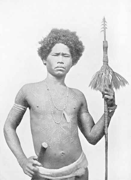 File:1200px-A LUZON NEGRITO WITH SPEAR.jpg